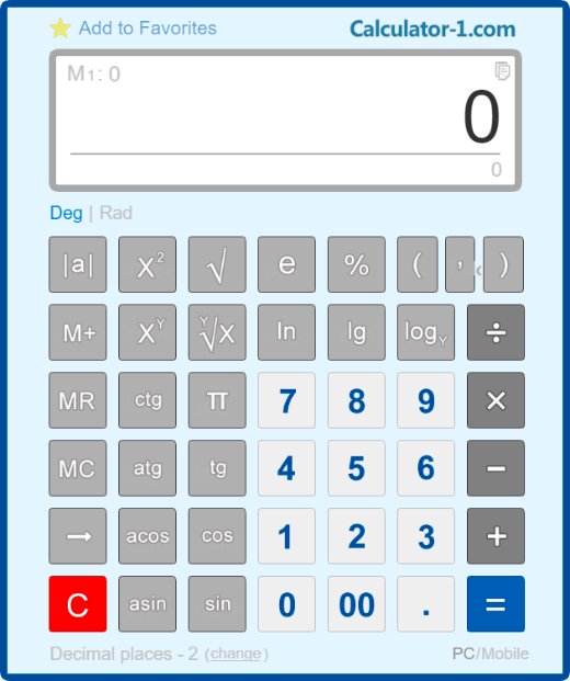 Scientific Calculator